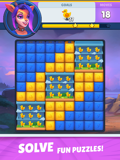 Blast Busters – Cubes Match 3 official screen 2